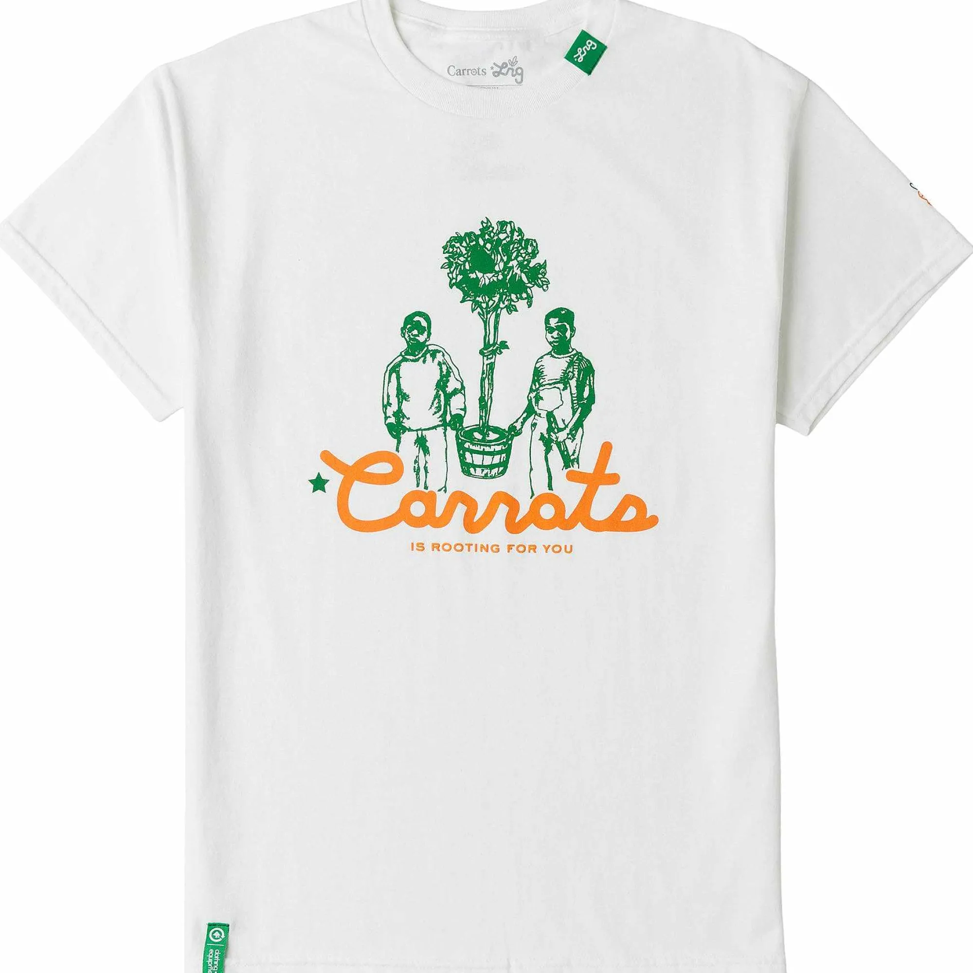 LRG Camiseta Carrots X Rooting 4 Life-Hombres Camisetas