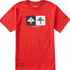 LRG Camiseta Con Arbol Doble-Hombres Camisetas