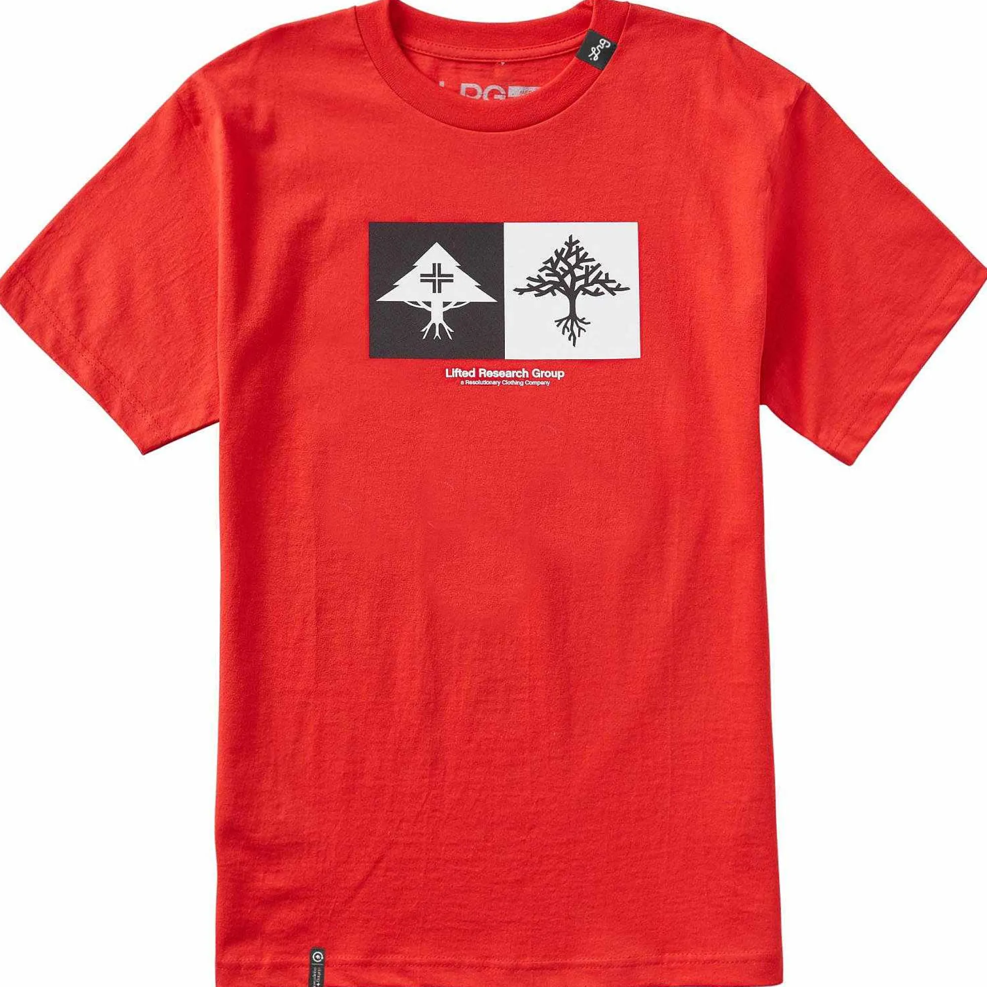 LRG Camiseta Con Arbol Doble-Hombres Camisetas