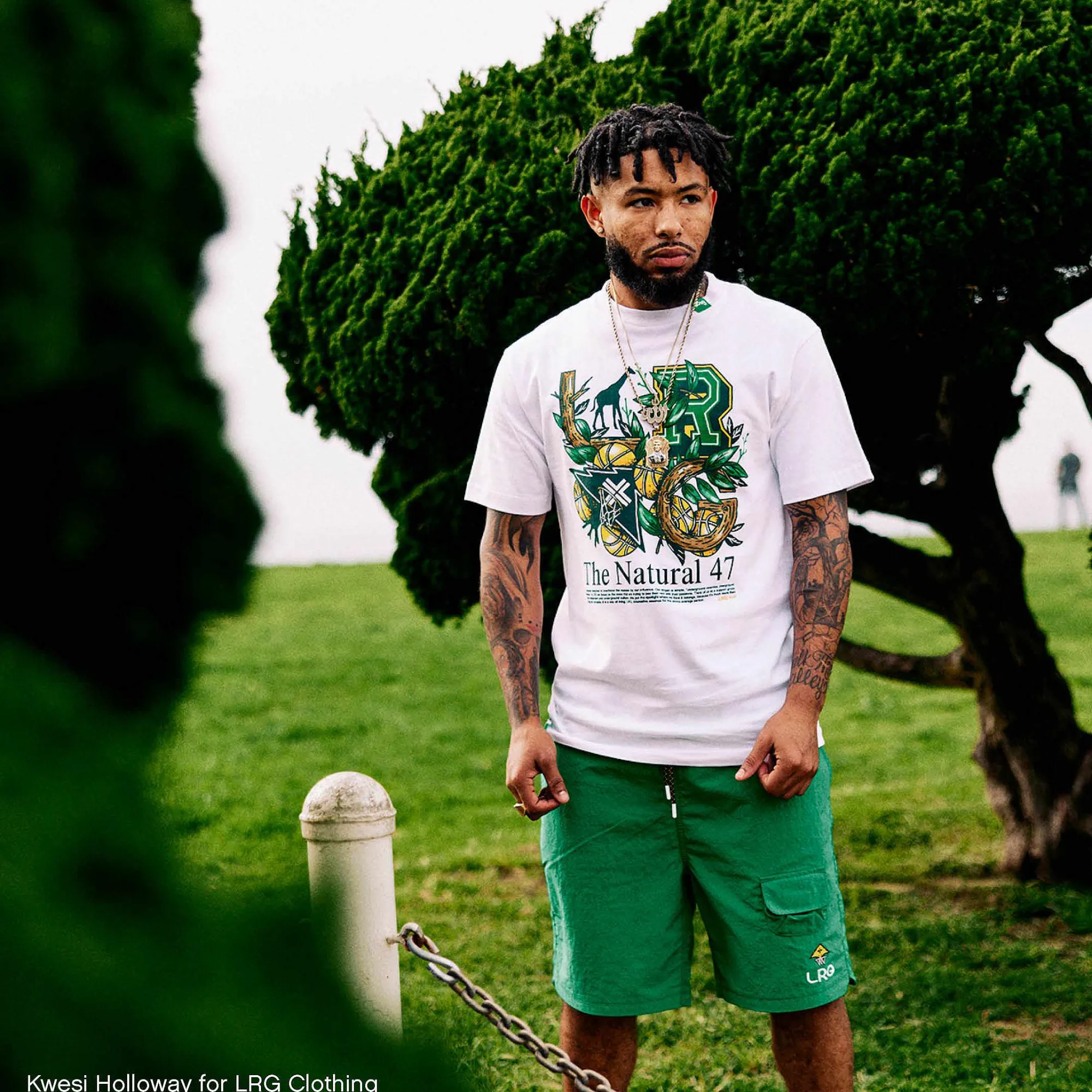 LRG Camiseta Natural 47-Hombres Camisetas