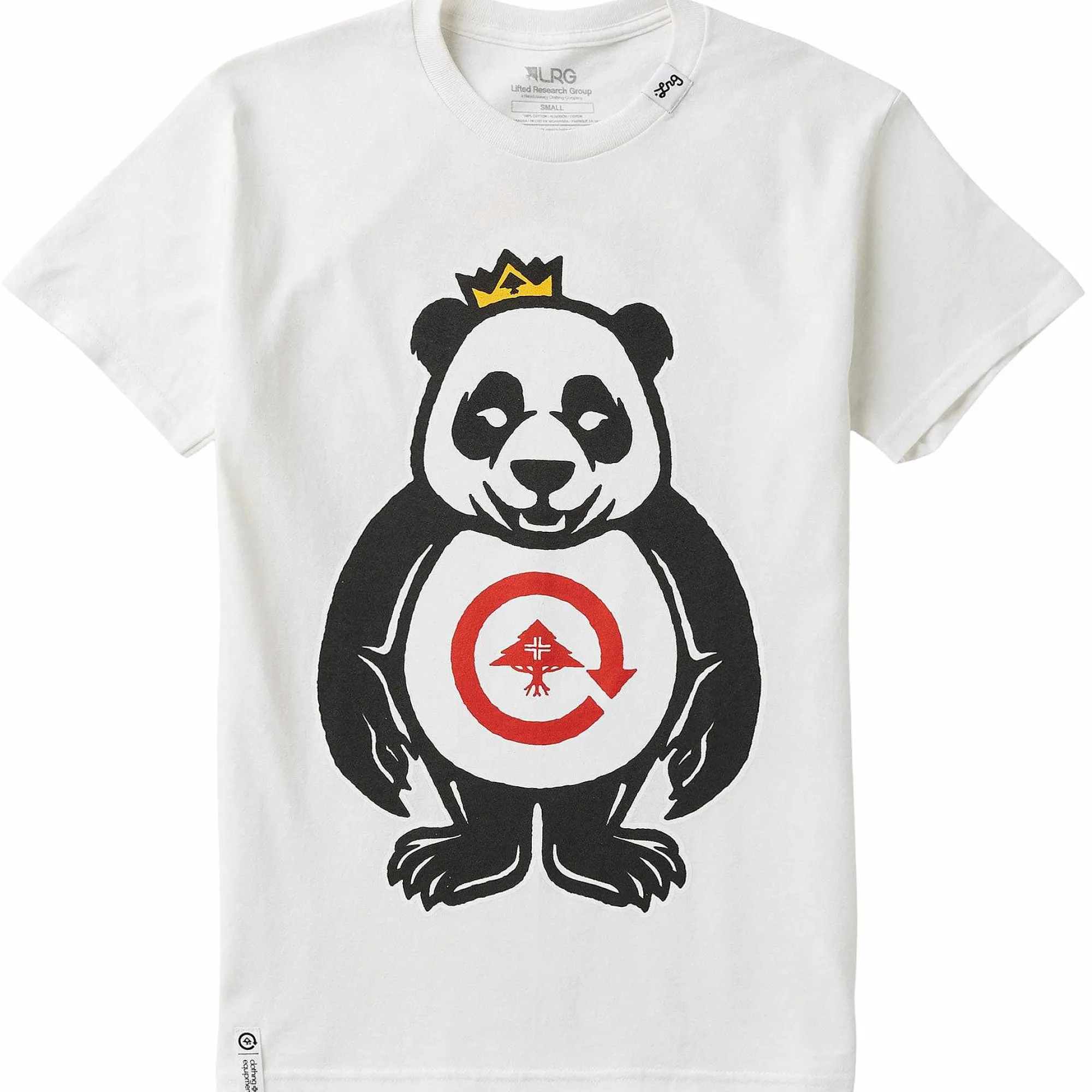 LRG Camiseta Panda Maker-Hombres Camisetas