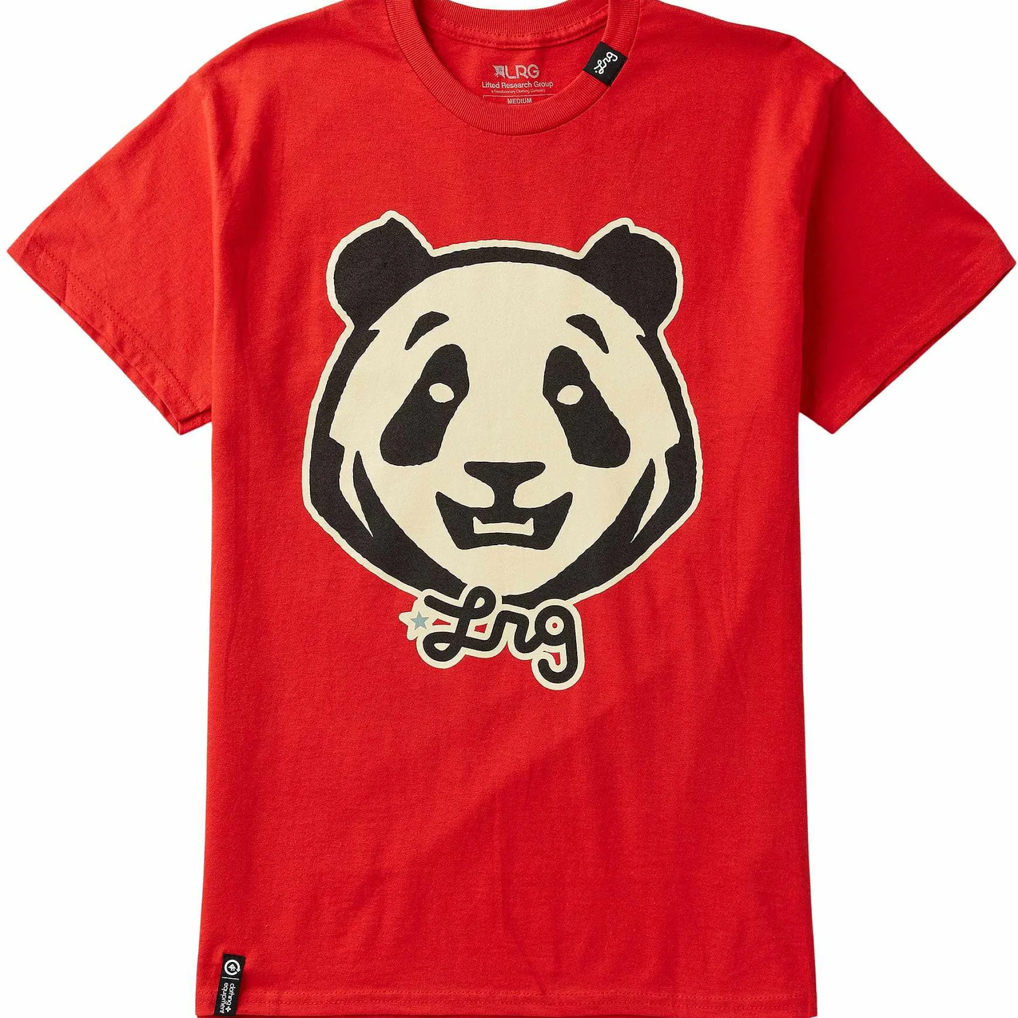 LRG Camiseta Panda Treesearch-Hombres Camisetas