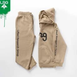 LRG Pantalones Deportivos Tipo Jogger Con Texto Levantado-Hombres Sudaderas Con Capucha Y Sudaderas